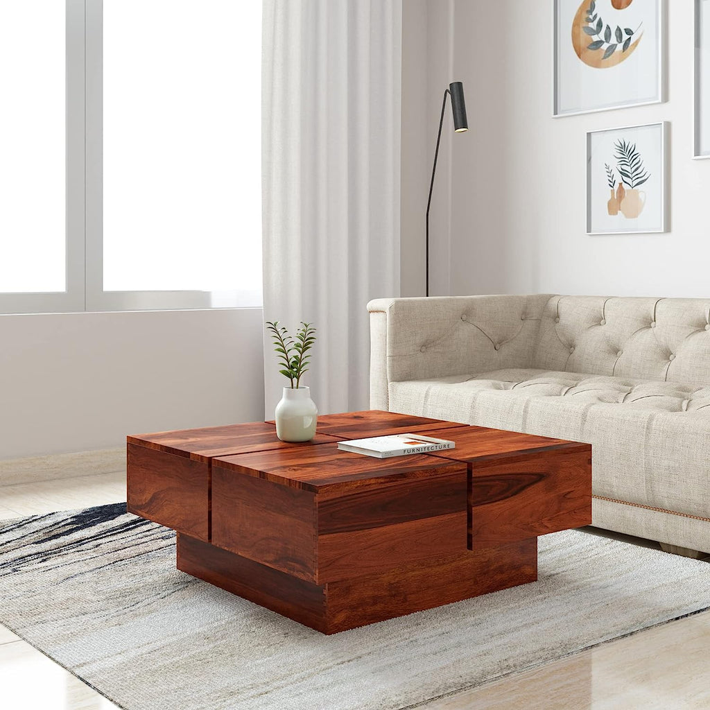 Buy Dario Engineered Wood Coffee Table/Centre Table/Tea Table for Living  Room (Wenge/White, Matte Finsh) D.I.Y Online at Best Prices in India -  JioMart.